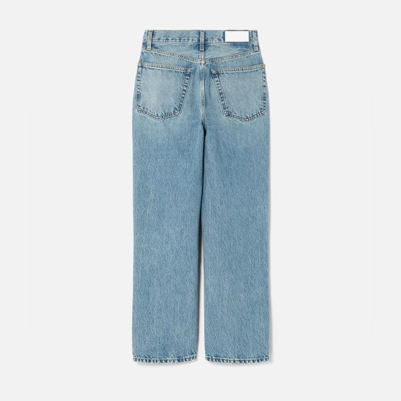 NWT RE/DONE 90s Crop Low Slung Cool Medium Blue - Picture 2 of 2